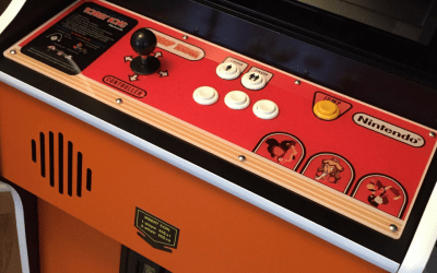 Donkey Kong Arcade Machine: Control Panel