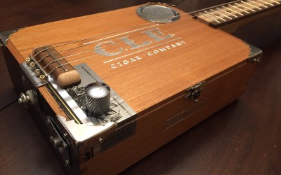 CLE Cigar Box Guitar Build